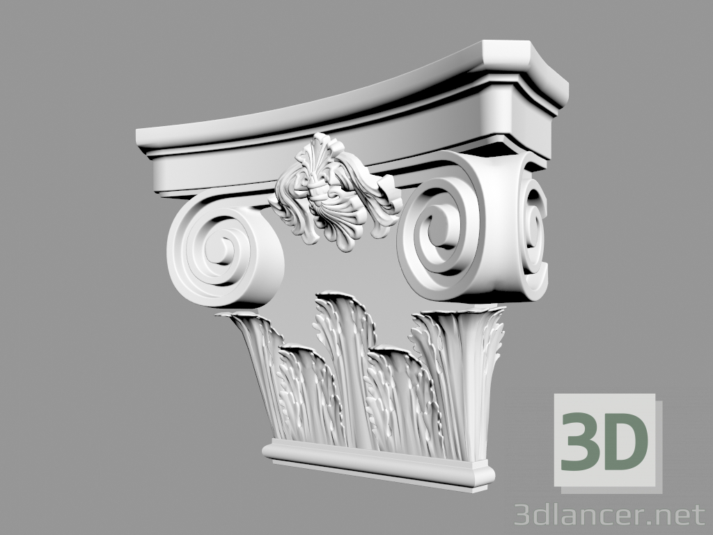 Modelo 3d A capital (Ш19) - preview