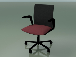 Chair 4805 (5 wheels, upholstery - mesh and fabric, V39)