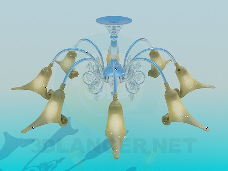 3d model Chandelier - preview