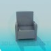 3d model Armchair - preview