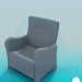 3d model Armchair - preview