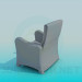 3d model Armchair - preview