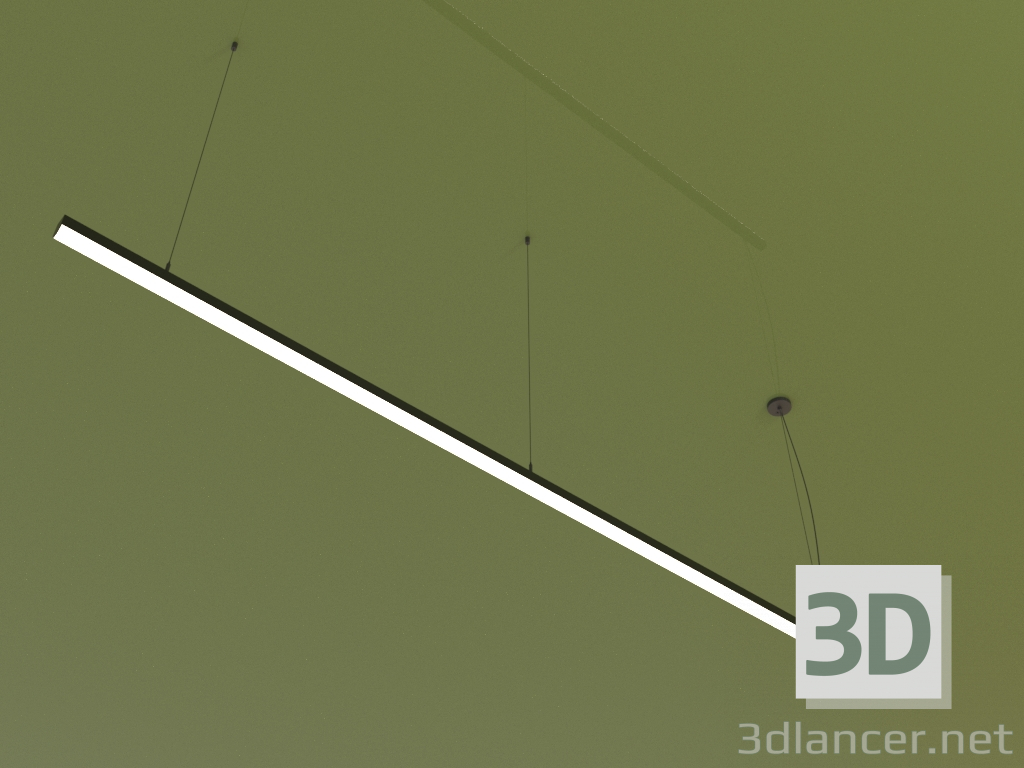 3d model Luminaria LINEAR PO4326 (2000 mm) - vista previa