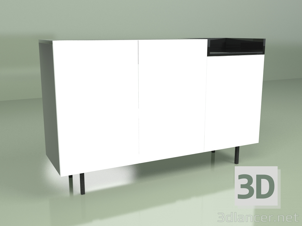 3d model Cajonera TSD5 02 - vista previa