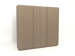 Armoire MW 04 bois (3000x600x2850, bois gris)