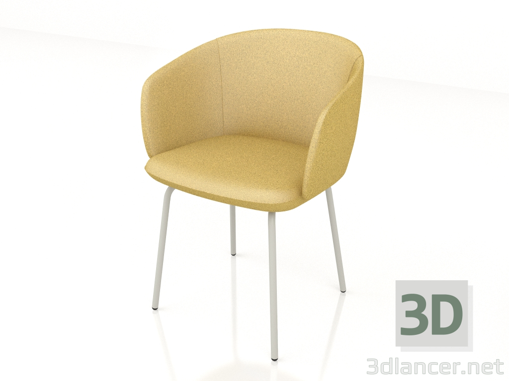 modèle 3D Chaise Grace GRP5 - preview