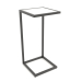 3d model Square bedside table (GLASS, 30X30X65) - preview