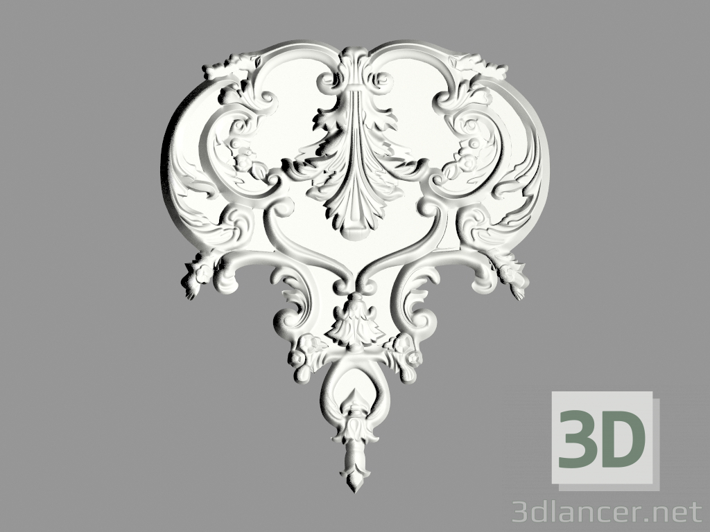 modèle 3D Décor de porte (D7) - preview