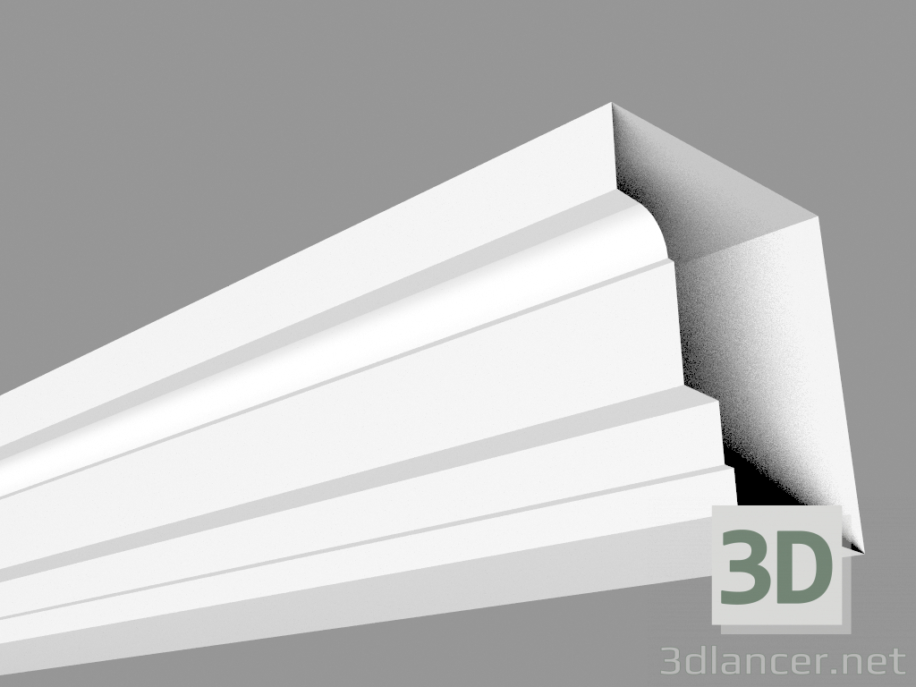 modèle 3D Eaves front (FK20YV) - preview