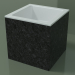 modello 3D Lavabo da appoggio (01R112101, Nero Assoluto M03, L 36, P 36, H 36 cm) - anteprima