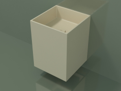 Lavabo suspendu (02UN13101, Bone C39, L 36, P 36, H 48 cm)