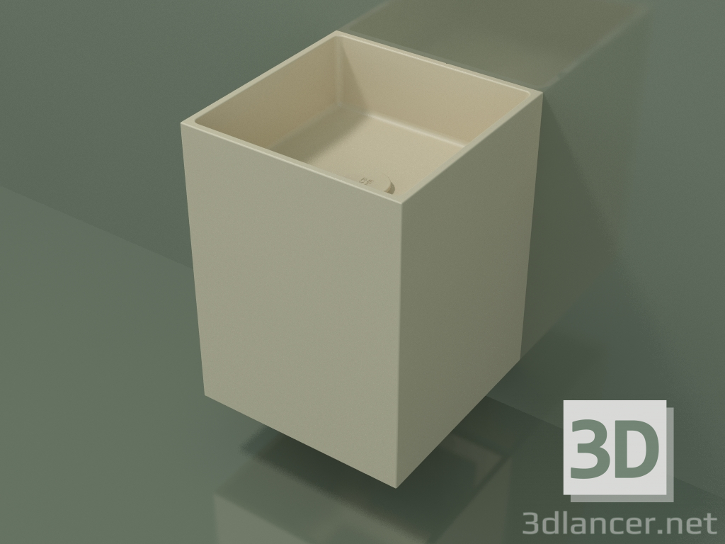 Modelo 3d Lavatório montado na parede (02UN13101, Bone C39, L 36, P 36, H 48 cm) - preview