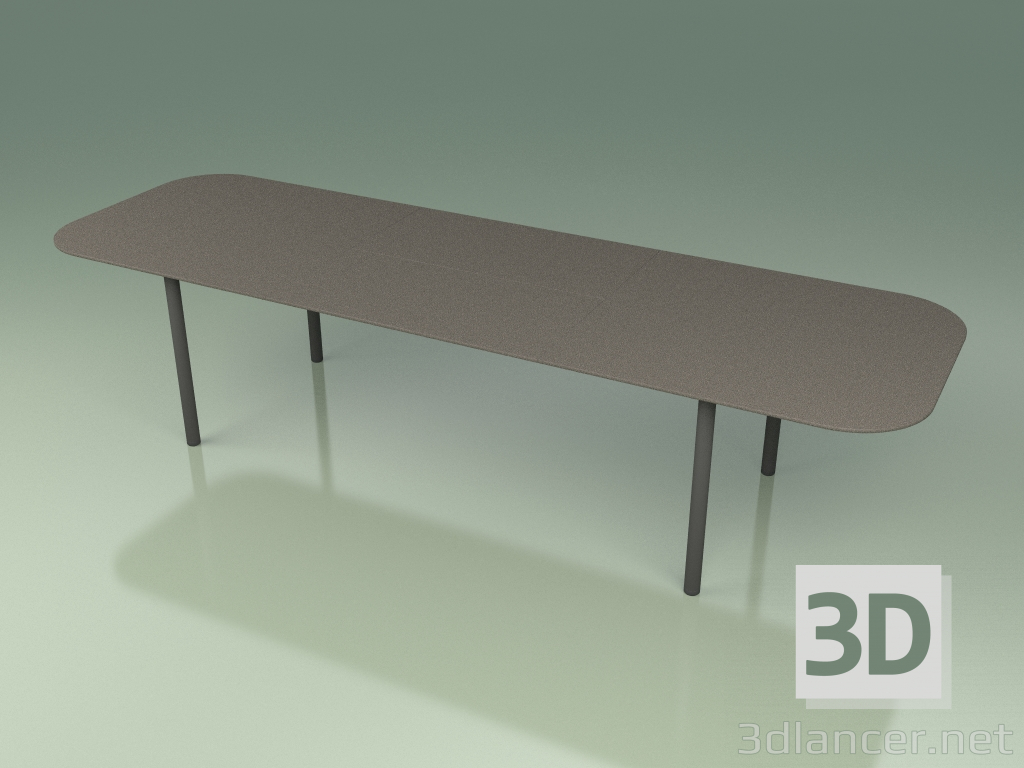 3d model Expandable dining table 030 (Metal Smoke) - preview