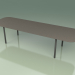 3d model Mesa de comedor extensible 030 (Metal Smoke) - vista previa