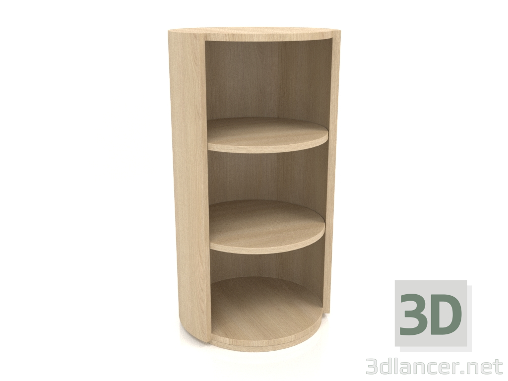 3D modeli Rack TM 09 (D=503х931, ahşap beyazı) - önizleme