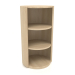 3d model Rack TM 09 (D=503х931, blanco madera) - vista previa