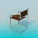 3d model Silla de metal - vista previa