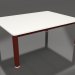 3d model Mesa de centro 70×94 (Rojo vino, DEKTON Zenith) - vista previa