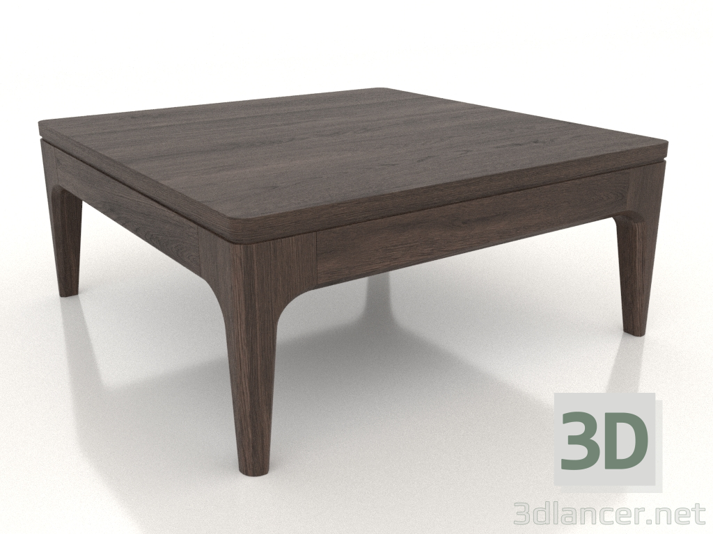 3d model Low coffee table FARGO 600x600x250 mm (dark oak) - preview 3d model Low coffee table FARGO 600x600x250 mm (dark oak) - preview