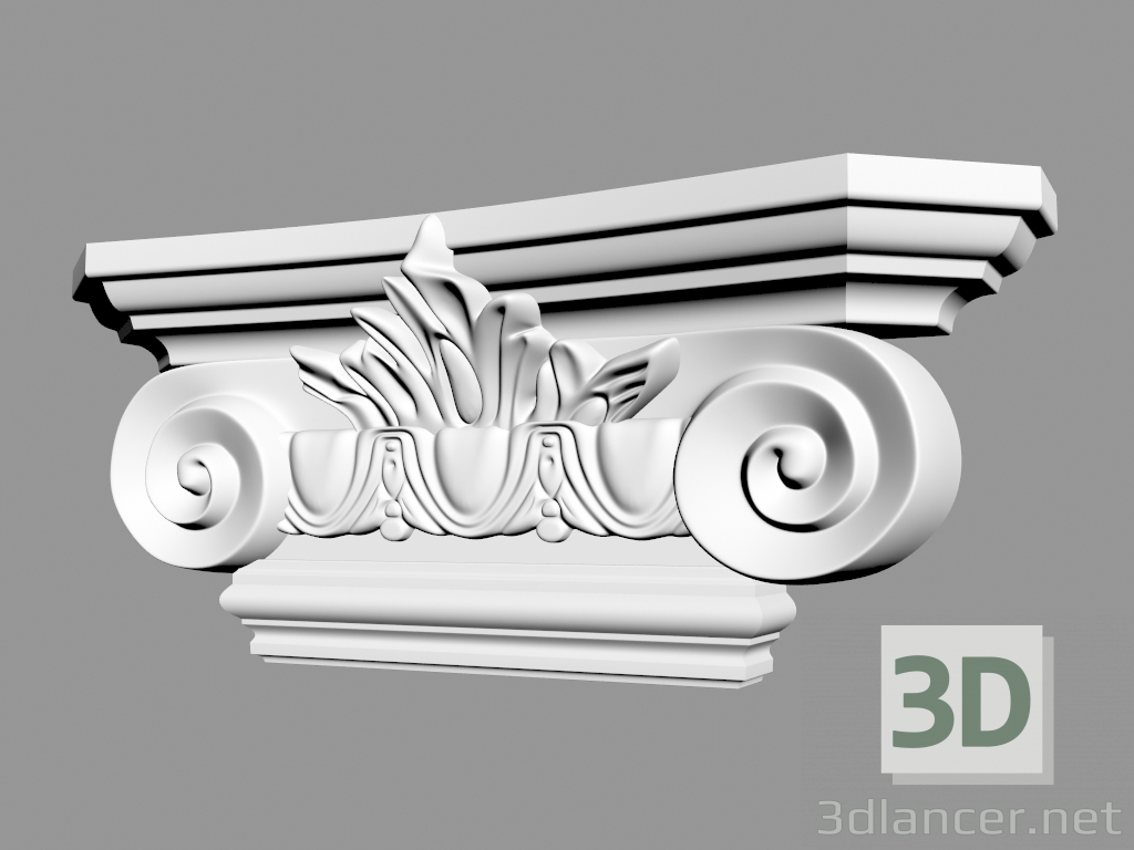 Modelo 3d A capital (Sh20) - preview