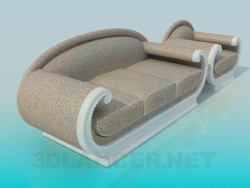 Sofa with chair