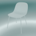 3d model Fiber Chair with Tube Base (White) - preview