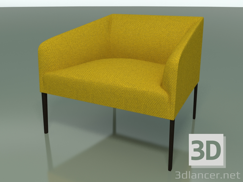 3d model Armchair 2711 (80 cm, Wenge) - preview