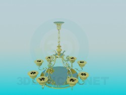 Candelabro de ouro