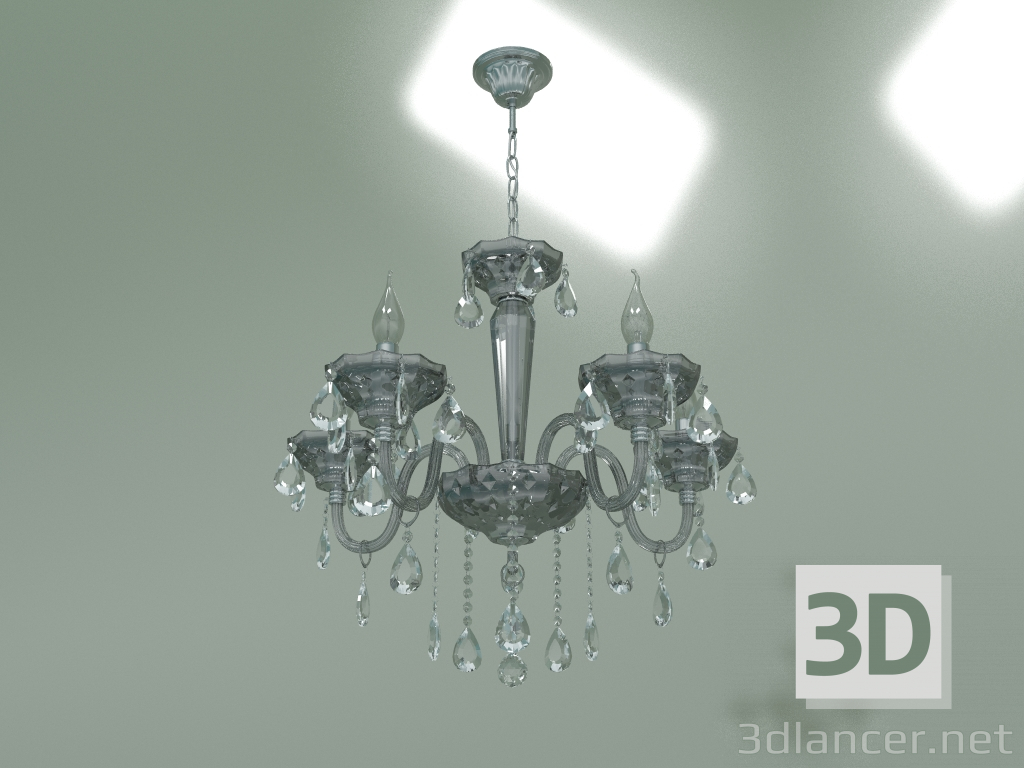 modello 3D Lampadario a sospensione 309-5 - anteprima