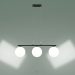 3d model Pendant lamp 70069-3 (chrome-black) - preview