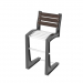 3D Modell Bar-Hocker - Vorschau