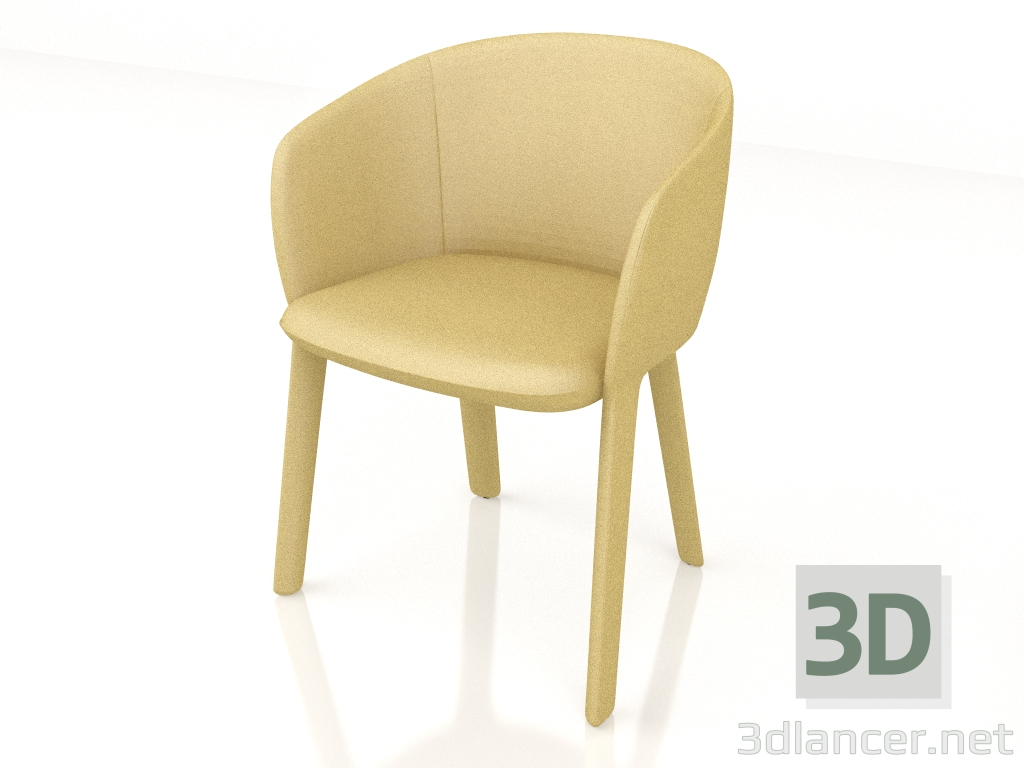 modello 3D Sedia Grace GRP6 - anteprima