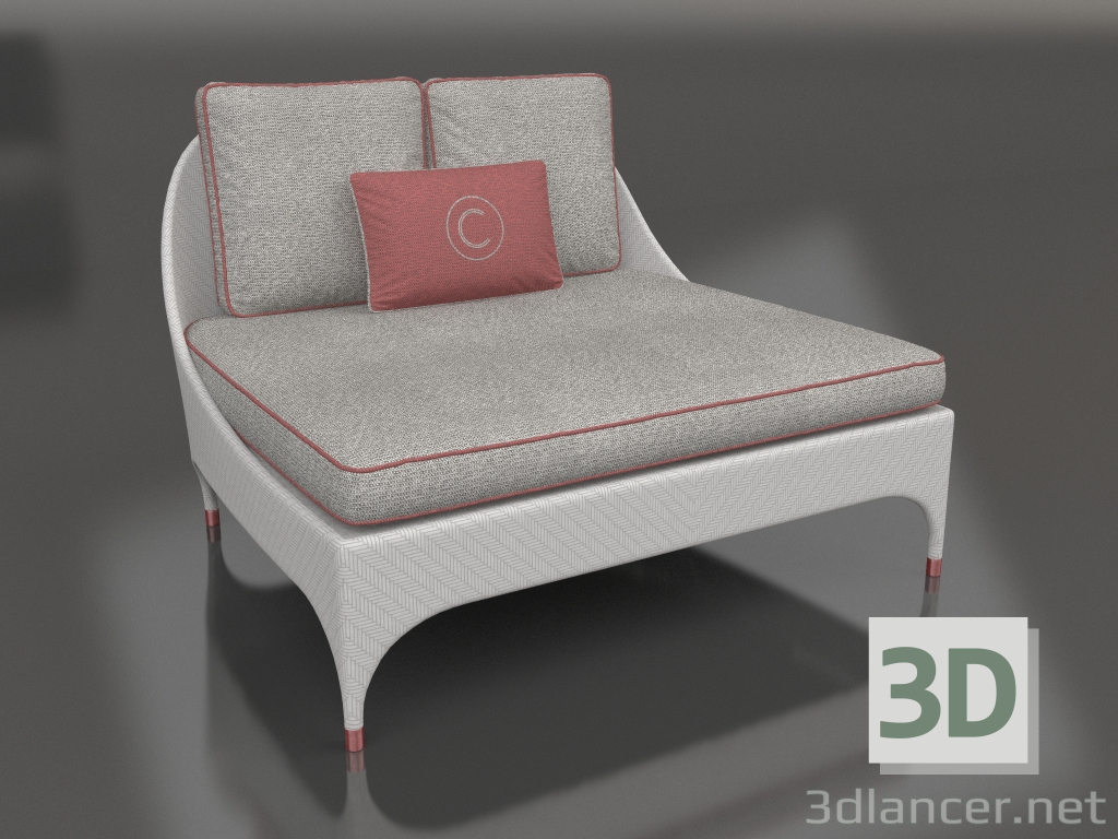 3d model Sillón sin reposabrazos (OD1035) - vista previa