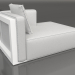 3d model Sofa module, section 2 right (White) - preview