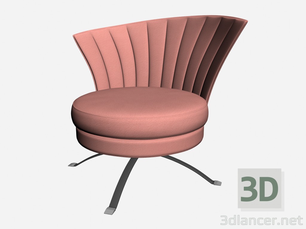 modèle 3D Fauteuil Tim - preview