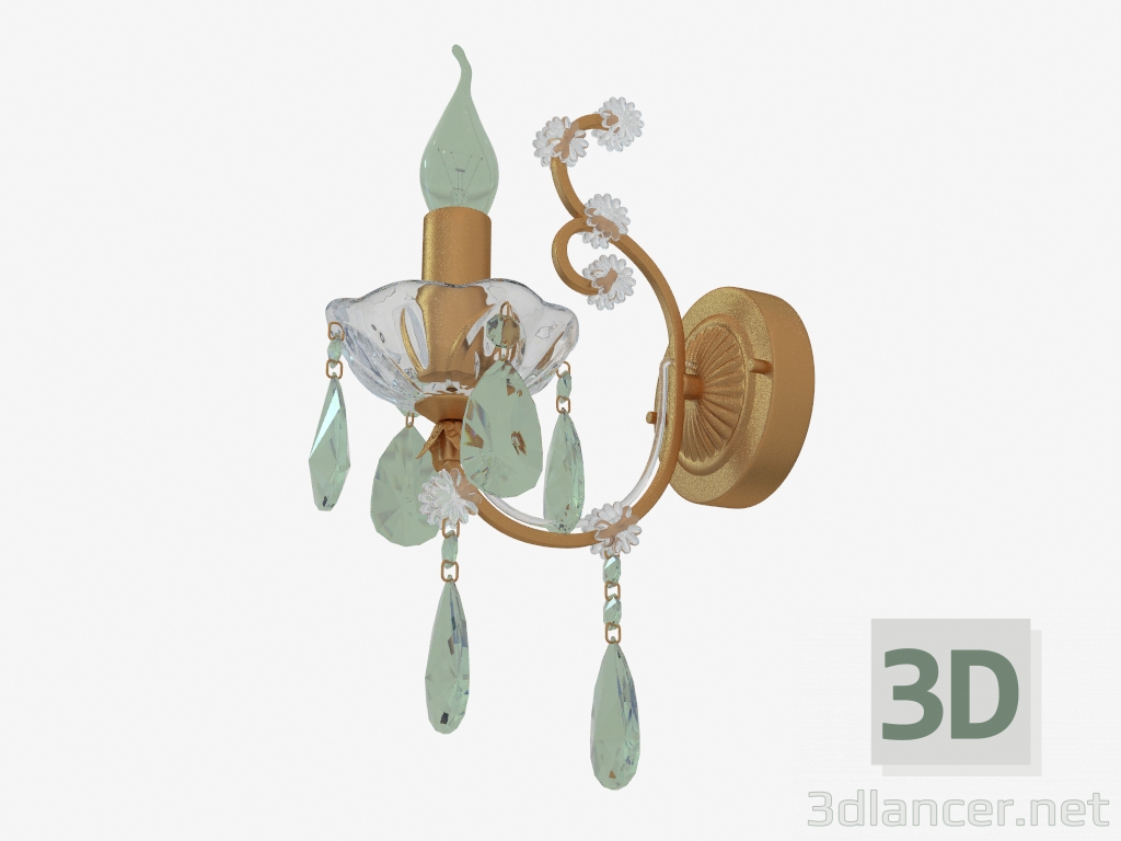 3 डी मॉडल Sconce sevilla (dia004-01-g) - पूर्वावलोकन