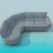 3D Modell Ecksofa - Vorschau