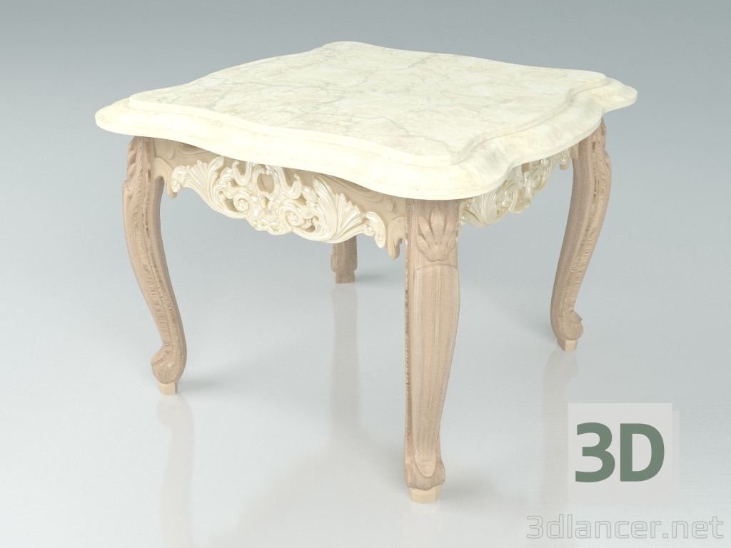 Modelo 3d Mesa quadrada (art. 12624) - preview