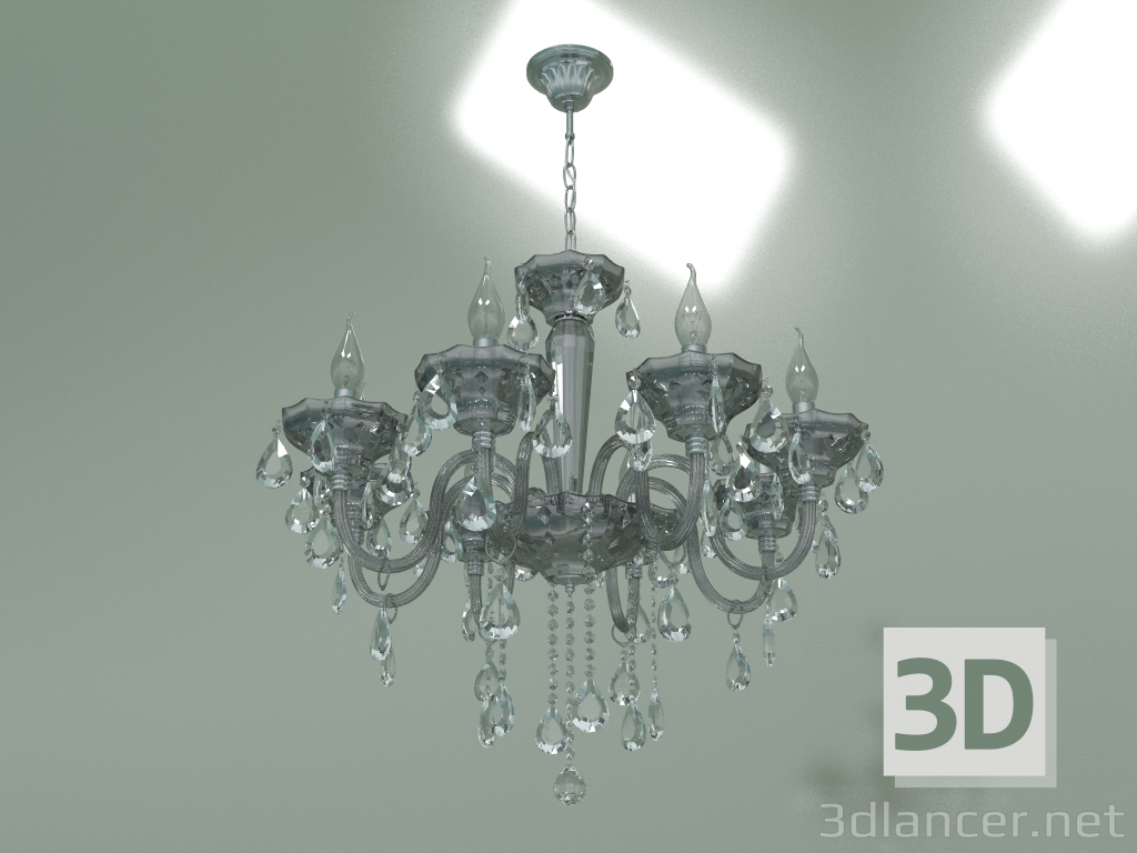 modello 3D Lampadario a sospensione 309-8 - anteprima