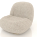 3d model Sillón Cloud (marfil-oro) - vista previa