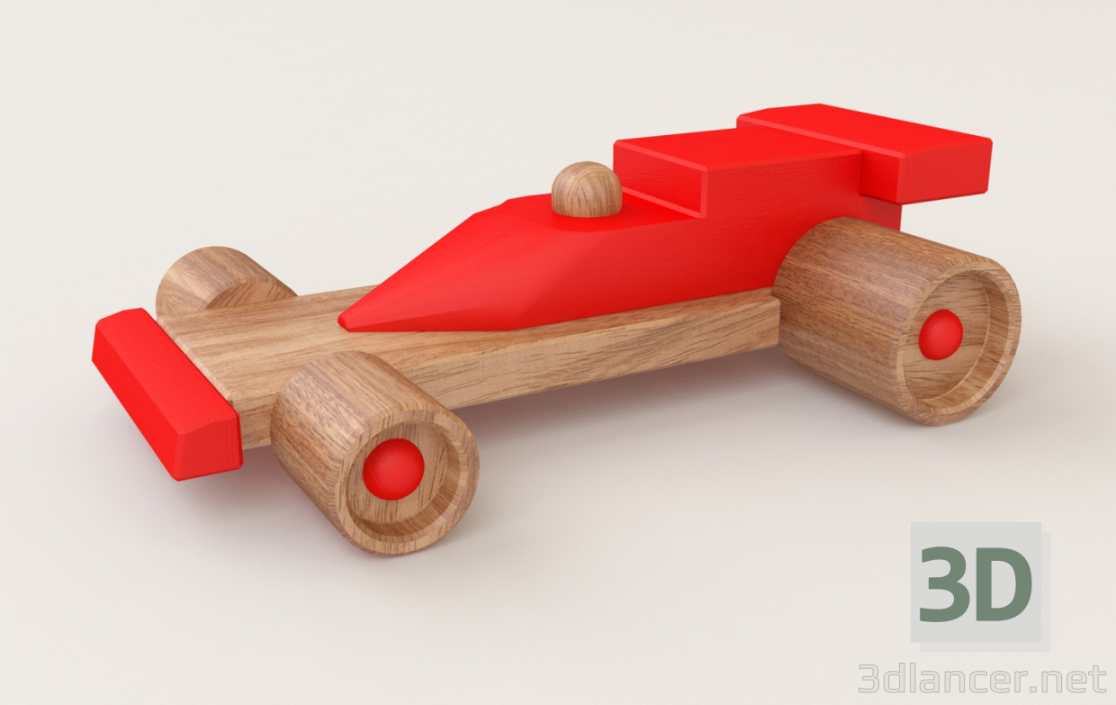 modello 3D di Macchinina "Formula" comprare - rendering