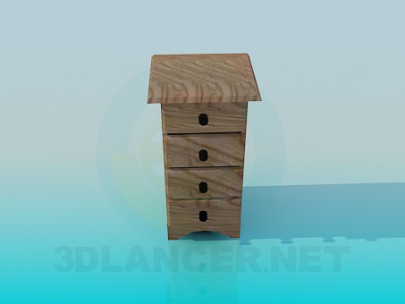 3d model Cupboard - preview