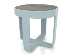 Runder Couchtisch Ø42 (DEKTON Radium, Blaugrau)