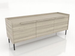Mobile TV 2 1500 mm (rovere schiarito)
