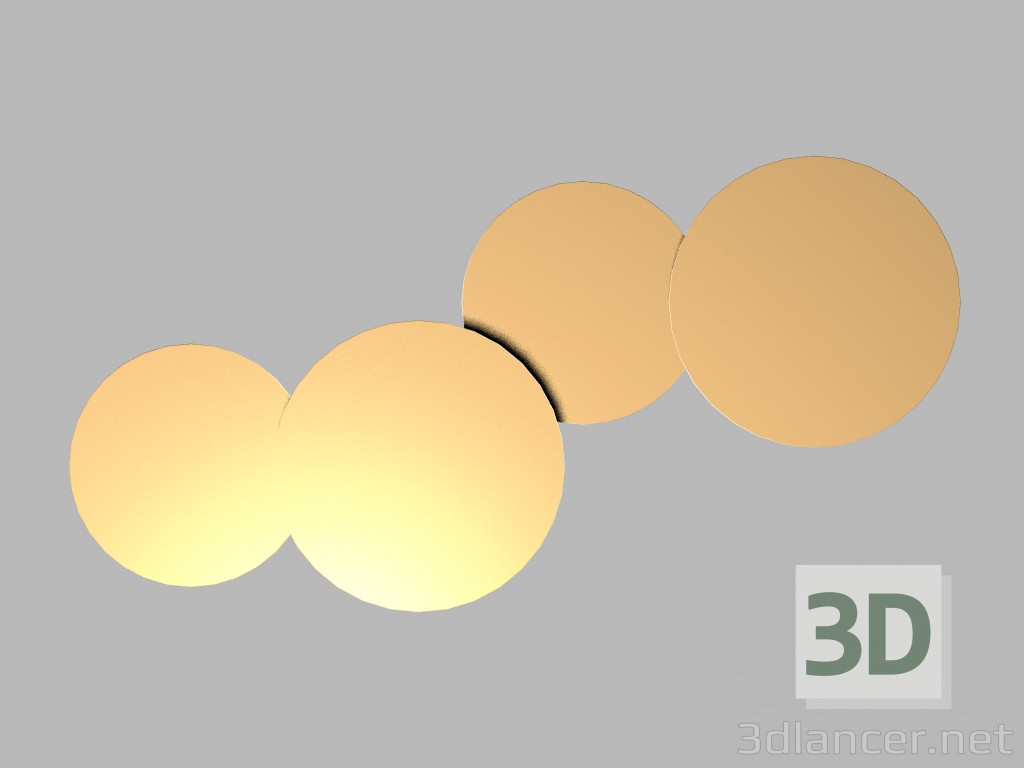 3d model Luminaria de pared 5468 - vista previa