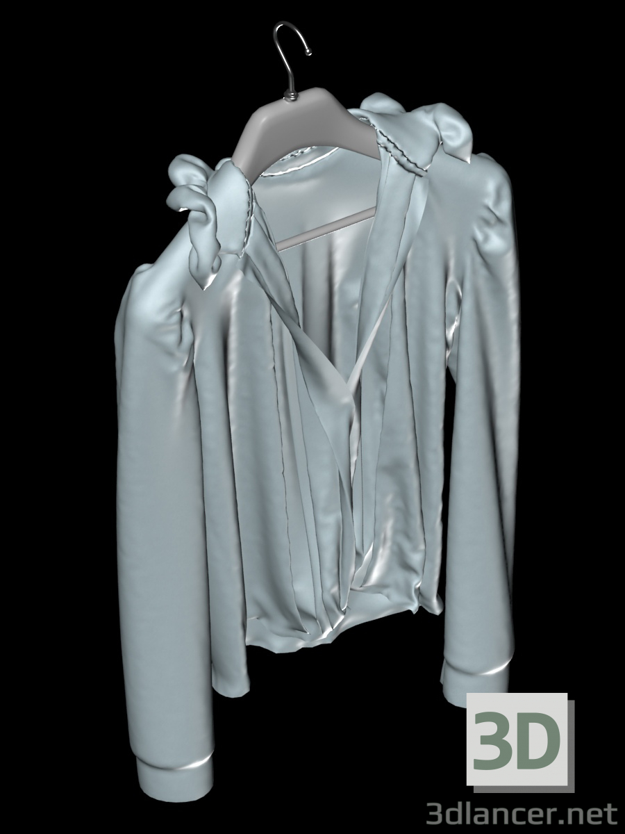 Modelo 3d Blusa - preview