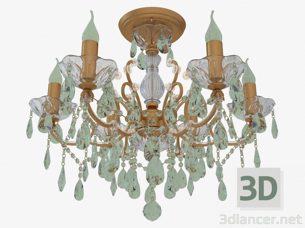 3d model Chandelier SEVILLA (DIA004-06-G) - preview