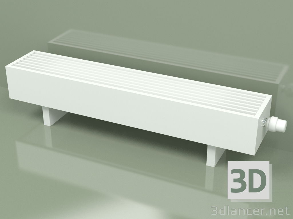 3D Modell Konvektor - Aura Comfort (140 x 1000 x 186, RAL 9016) - Vorschau