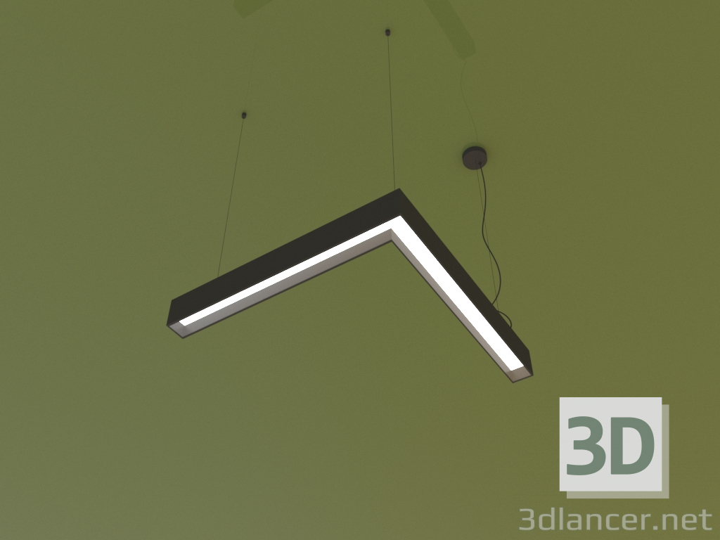 modèle 3D Lampe ANGLE (550x550 mm) - preview