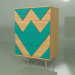 3d model Cajonera Big Woo (turquesa, chapa clara) - vista previa